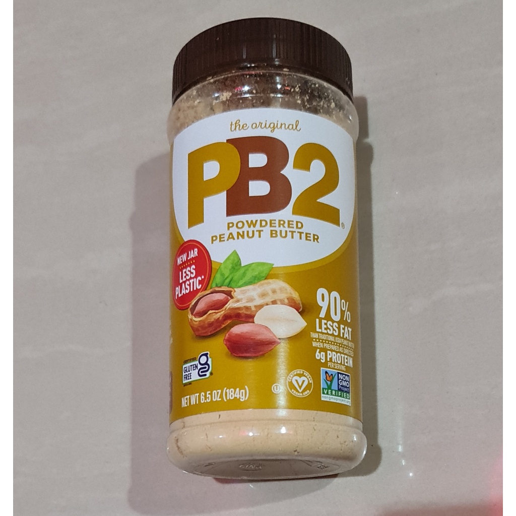 PB2 Original Powdered Peanut Butter 90% Less Fat 184 Gram