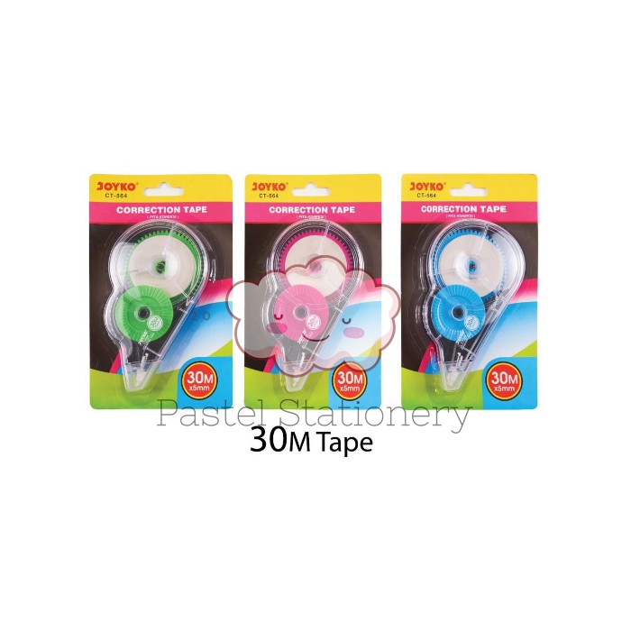 Jual Correction Tape Tip X Tip Ex Kertas Roll 30M Joyko CT564