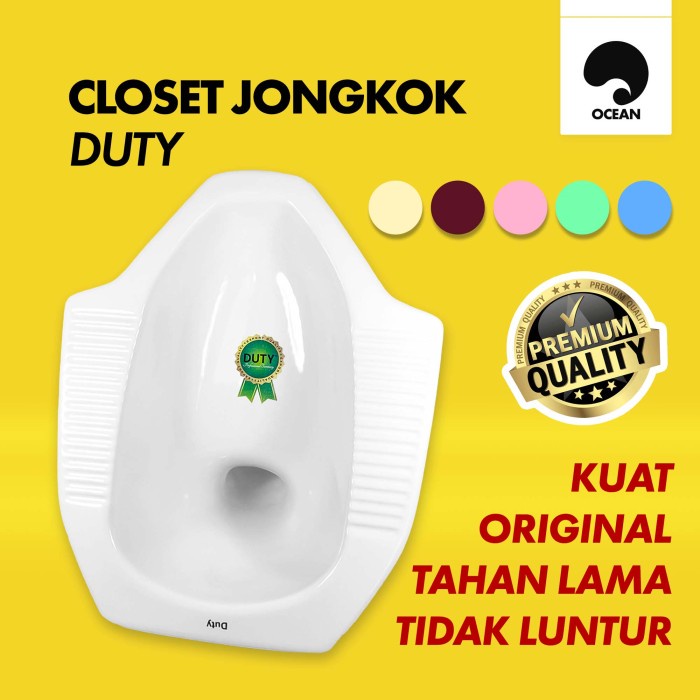 LINK KHUSUS ARMADA TOKO CLOSET JONGKOK TOILET WC DUTY Sanitary Ware