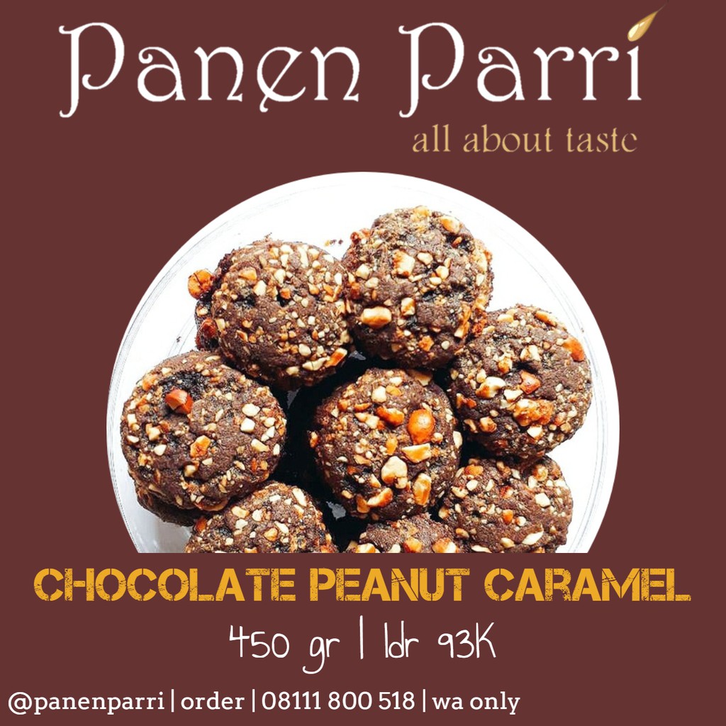 

Chocolate Peanut Caramel / Kue Kering / Kue Lebaran