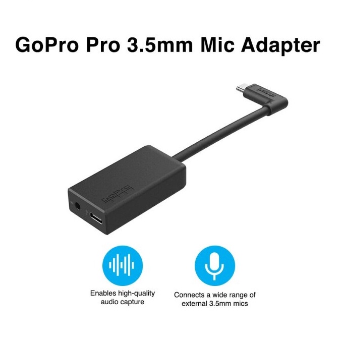 Mic Adapter GoPro Pro 3.5mm - Adapter Mic GoPro Pro 3.5mm