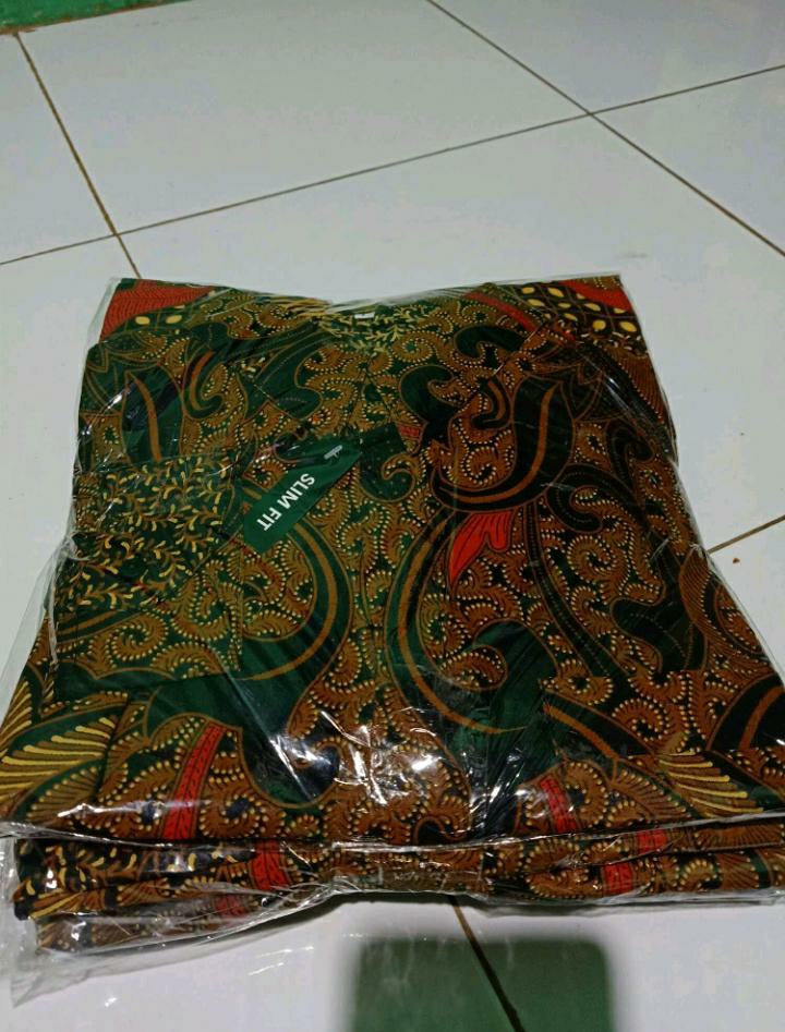 Agrapana Batik Slim Fit Batik Premium Kemeja Lengan Panjang Slimfit Premium Quality