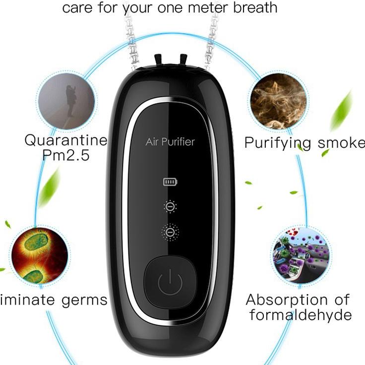 Muraaaahh.. M9 Kalung Pembersih Udara 150 Juta Negatif Ion Negatif Tanpa Radiasi Untuk Anak / Dewasa