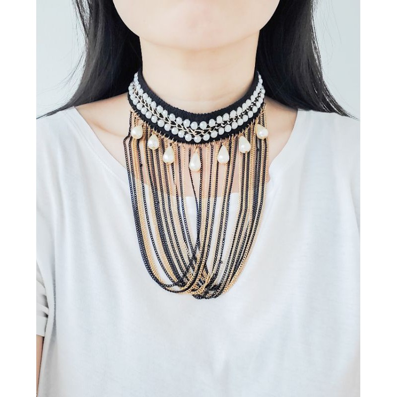 Kalung coker mutiara