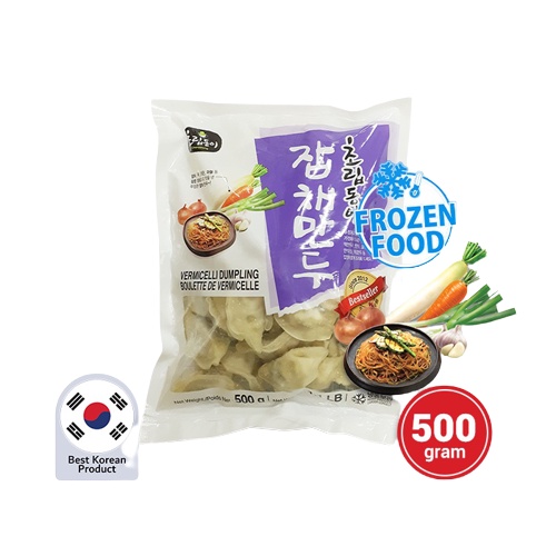 

Choripdong Vermicelli Dumpling - Pangsit Korea (Mandu) Isi Bihun 500g