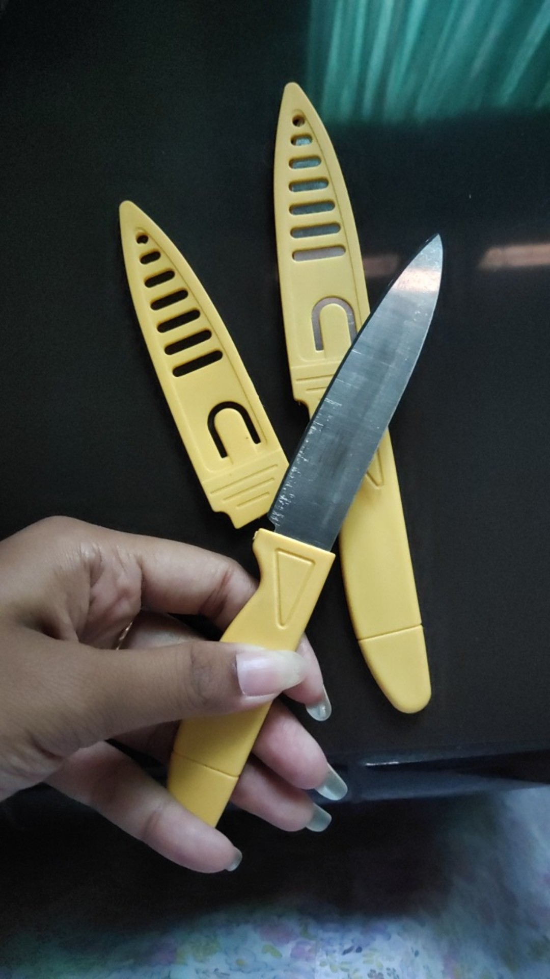 Pisau Dapur Stainless Pisau Pemotong Buah Dan Sayuran