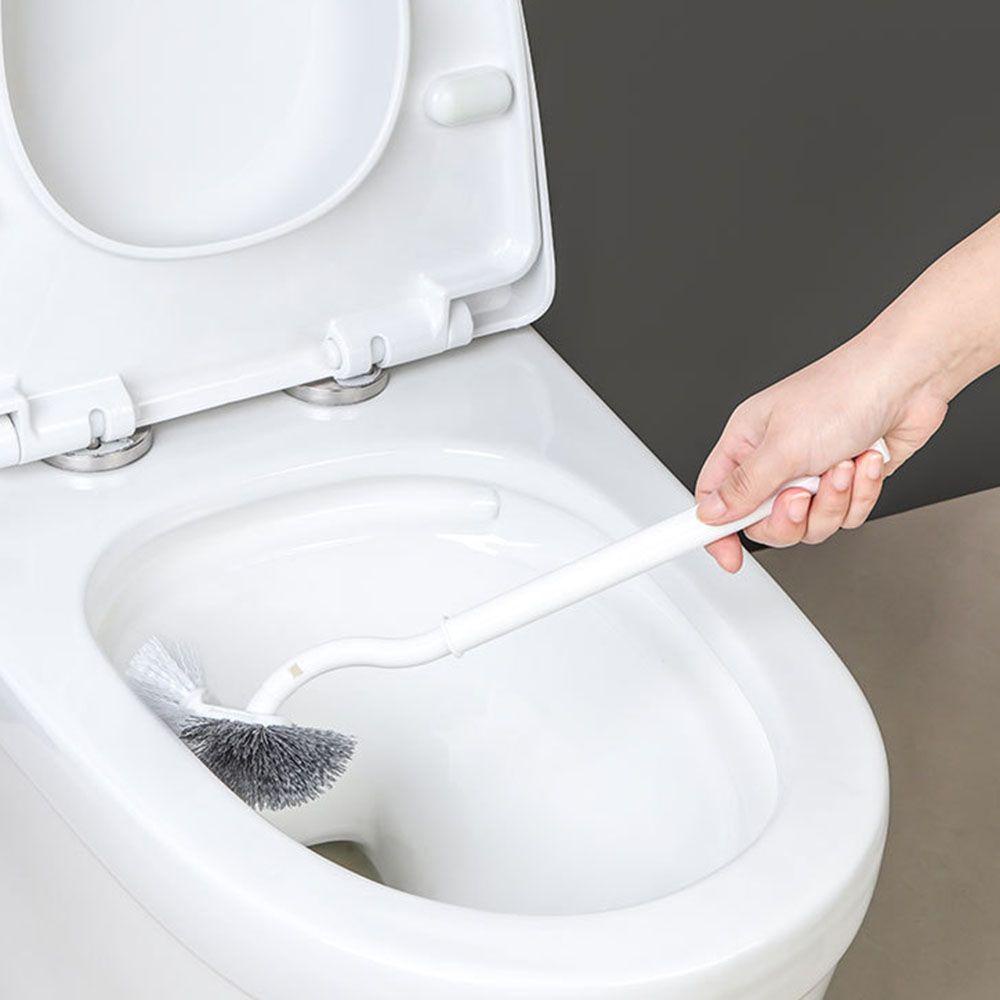 POPULAR Populer Sikat Toilet Lengkung Bulu Lembut Pembersih Sudut Pembersih Lengkungan Dinding Yang Kreatif Sikat Lengkung