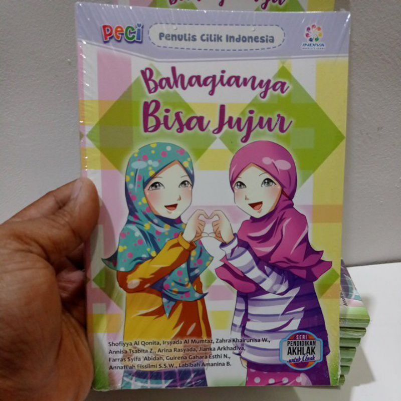Buku cerita anak Bahagianya Bisa Jujur