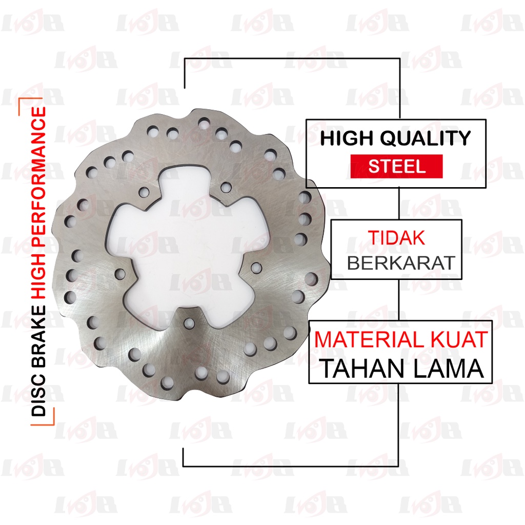 Piringan Cakram Depan All New Vario 150 Disc Brake Disk Front Rem Standar Lokal