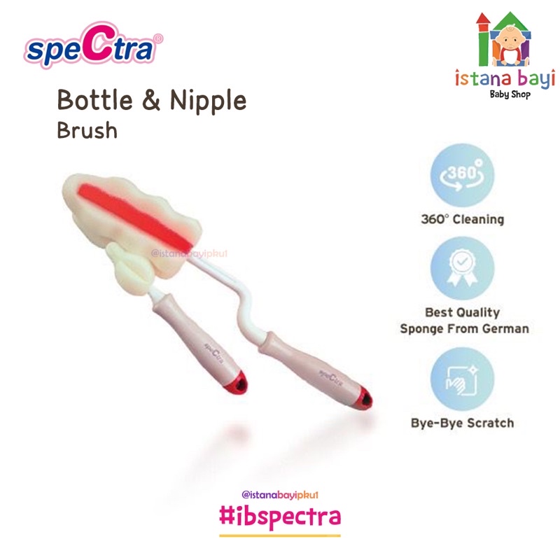 Spectra Bottle Brush/Spectra Sikat botol