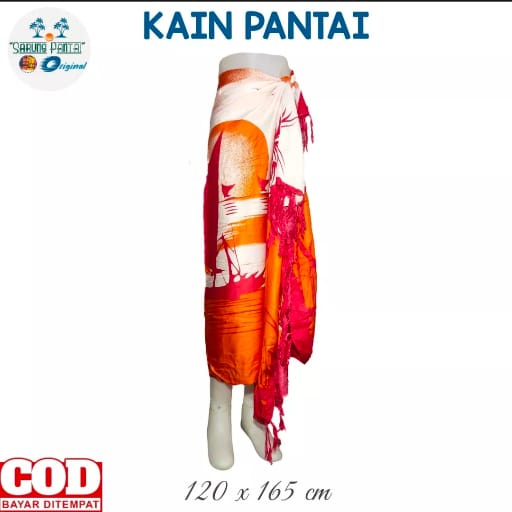 Selendang Pantai/Kain Bali/Selimut Tipis/Kain Pashmina/Syal/Background foto/hiasan Dinding/Tirai/Dress/Motif Pantai Kapal