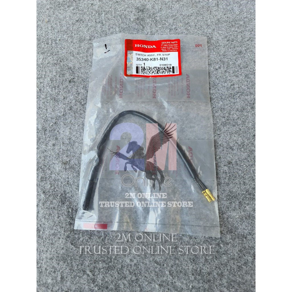 Mdr SWITCH REM BEAT ESP ECO 2016 DEPAN ORI AHM  35340-K81-N31