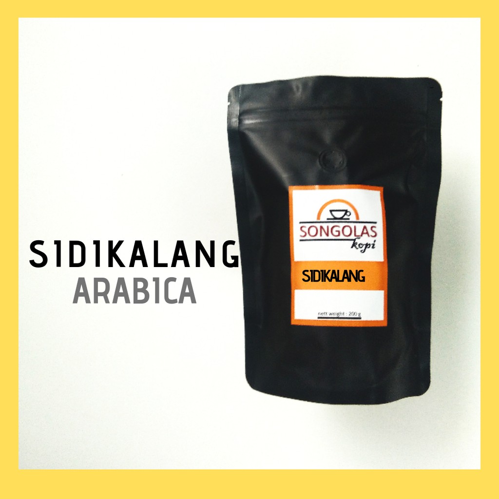 

Kopi Arabica SIDIKALANG 200gr Biji Kopi Atau Bubuk Minuman Enak SONGOLAS KOPI