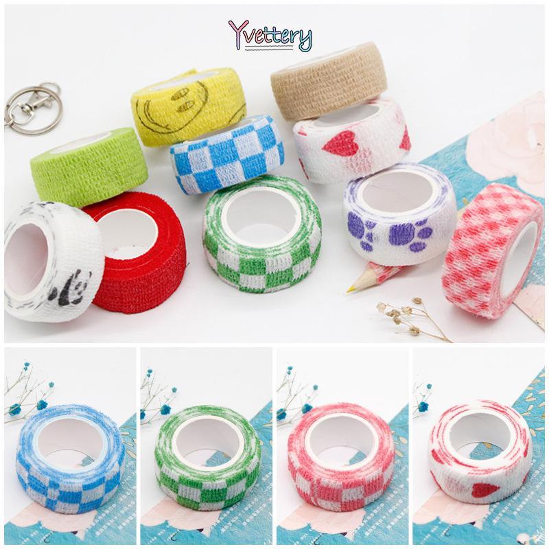 

COD❤️Pita Pelindung Tangan Elastis Berperekat Dan Mudah Robek Kain Non-anyaman Yang Nyaman Aksesoris Pria Wanita & Pita alat Tulis Tangan DIY Import yy