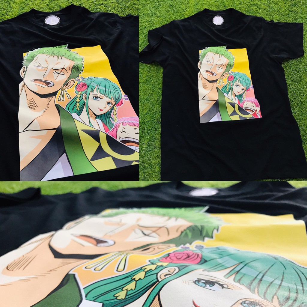 Tshirt ZoroJuro X Komurasaki One Piece Mugiwara Manga Premium