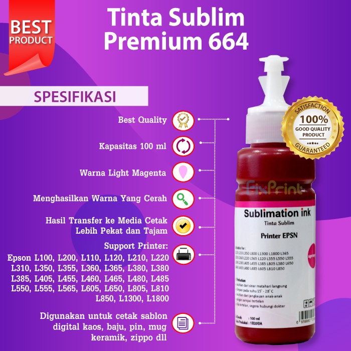 Tinta Sublim Epson Diamond Ink Best Quality Ink