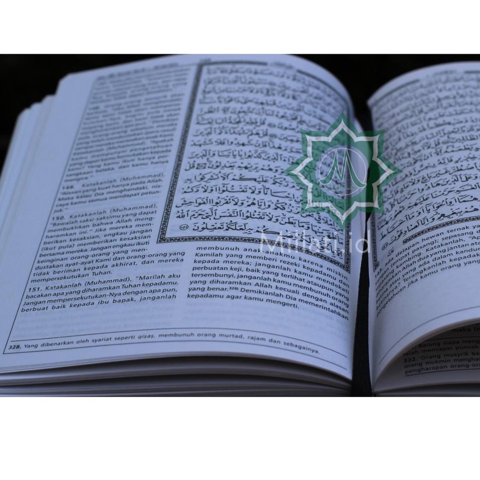 [Ujt31au22ᴬ] Best Alqur'an Terjemah 2 Jilid Tanggung HVS Versi Lama