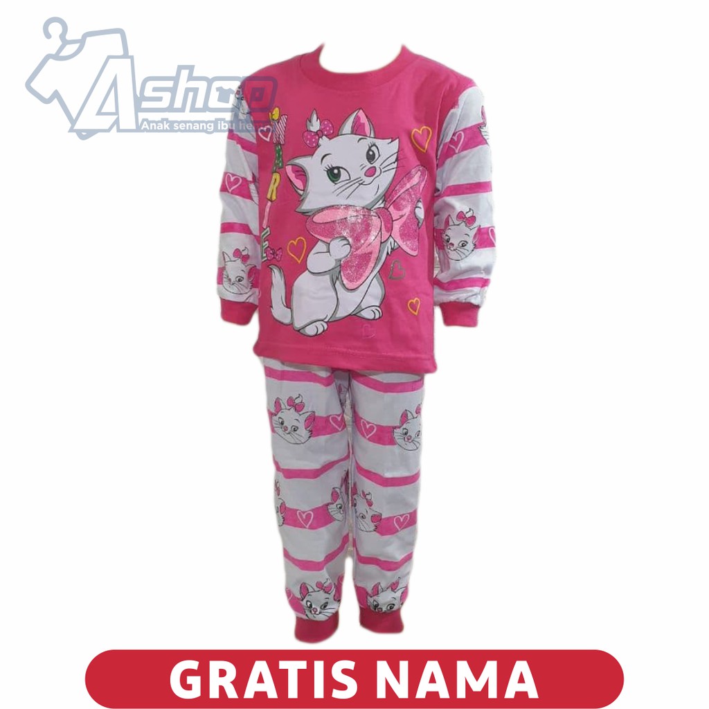 Baju Anak Setelan Cat Marie Panjang