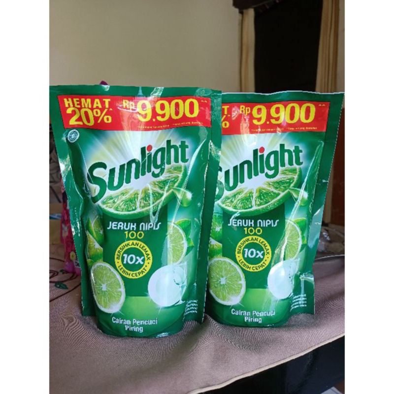 Sunlight sabun cuci piring bersihkan lemak 460ml