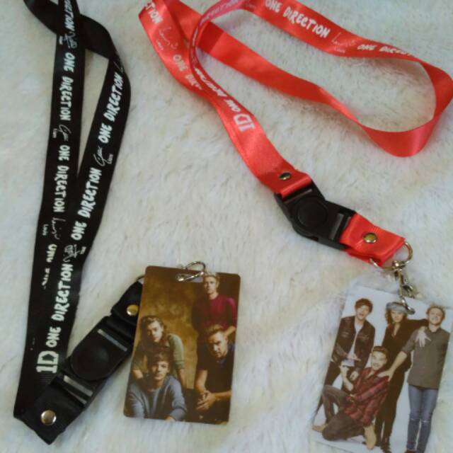 

Lanyard One Direction ID ID Card 1D Gantungan