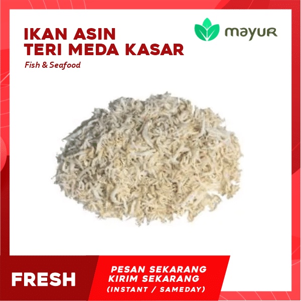 

Ikan Asin Teri Medan Kasar (50 gram)