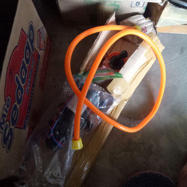 Paket Dinamo Sprayer Elektrik Stop Kran Selang Stik Plastik