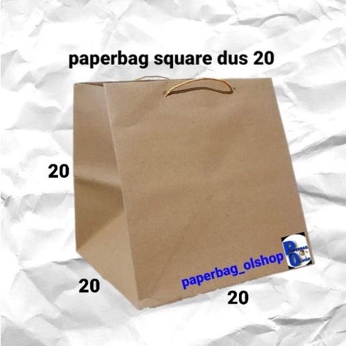 

paperbag square (20.20.20)