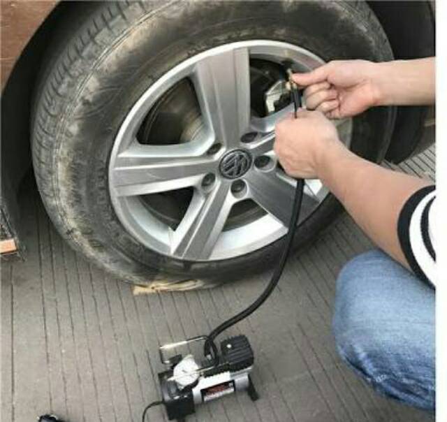 Berkualitas Kompresor Angin Mini / Pompa Angin Mobil / Portable Air Compressor / Pompa Angin Bisa