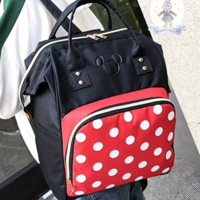 Backpack Anello Disney Tas Ransel Wanita Disney Tas Sekolah Mickey