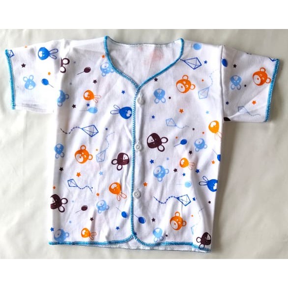 Baju Katun Baby New Born TERDAFTAR SNI / Baju Bayi SE206 Gramasi Tebal, Bahan Adem &amp; Halus