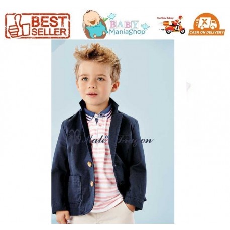 Stelan Male Dragon Navy Blazer 3in1 / Setelan Anak / Party / Lebaran