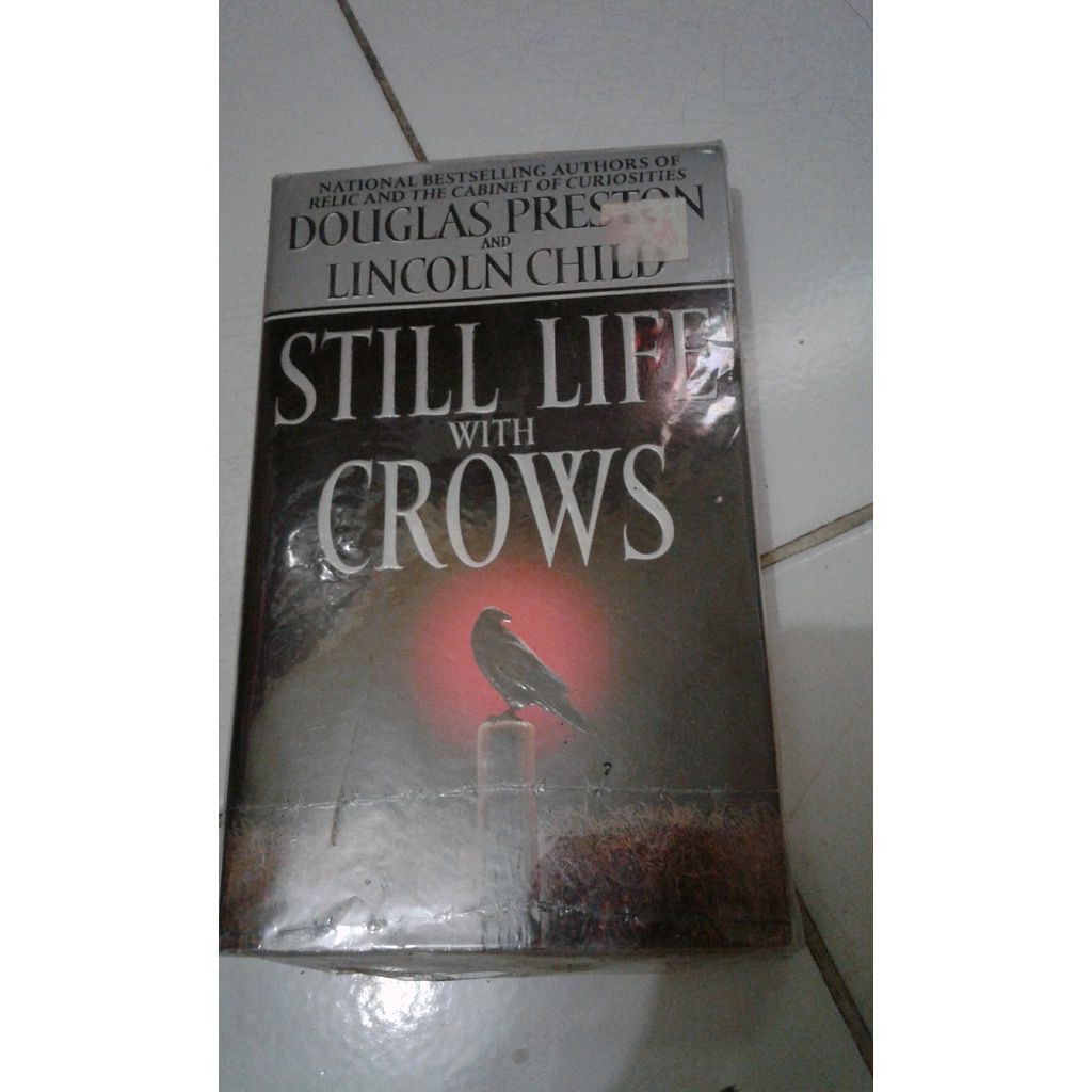 

ORIGINAL NOVEL INGGRIS Still Life With Crows -Douglas preston and Lincoln Child