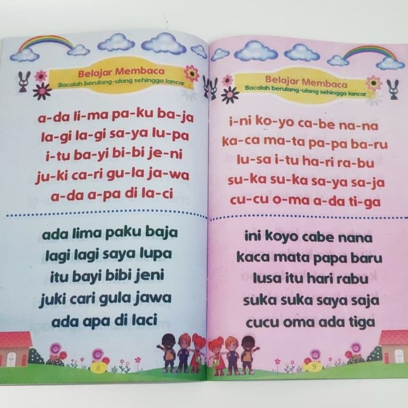 Buku Aku Bisa Baca Tulis Untuk TK/PAUD