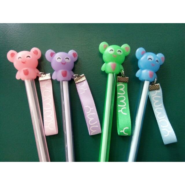 

Pulpen gel karakter boneka