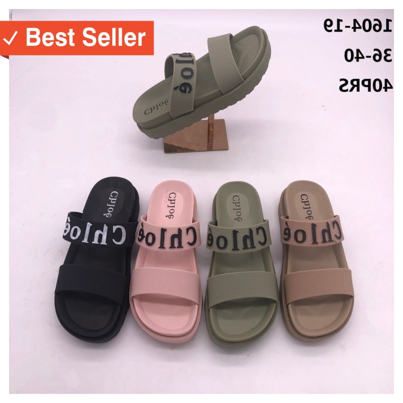 SANDAL WANITA KAKI MURAH / BALANCE 1604-19/WEDGES JELLY WANITA/SANDAL JELLY BALANCE