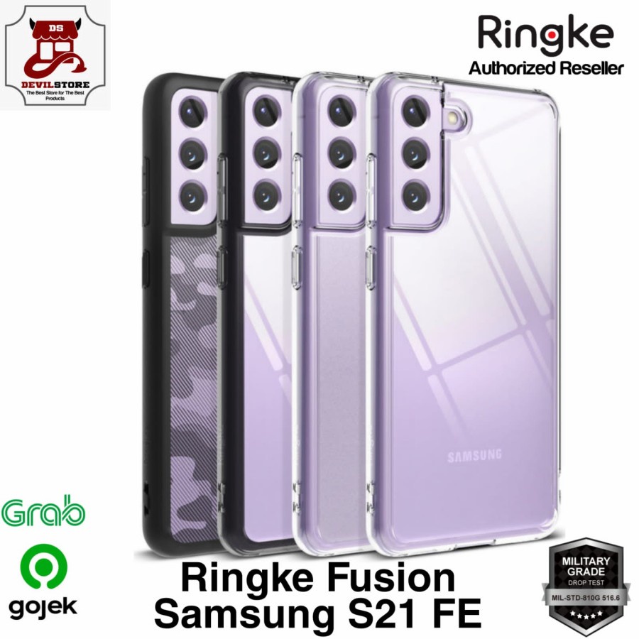 Case Samsung S21 FE Ringke Fusion Casing Hybrid Samsung S21FE Original