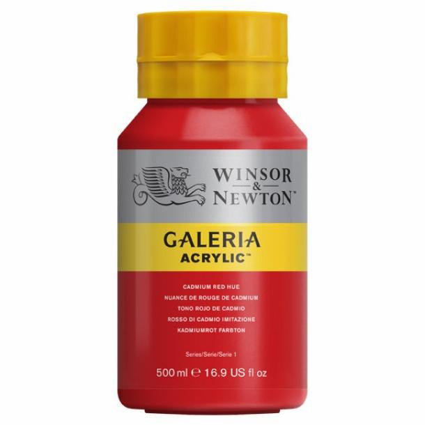 

Galeria Acrylic Colour 500 ml Cadmium Red Hue Winsor & Newton