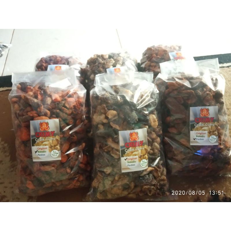 

kripik cumi 250gr, 500gr, 1000gr