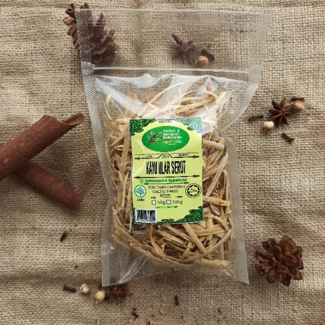 

Kayu Ular Serut - 50 GR / REMPAH / JSR / 100% MURNI