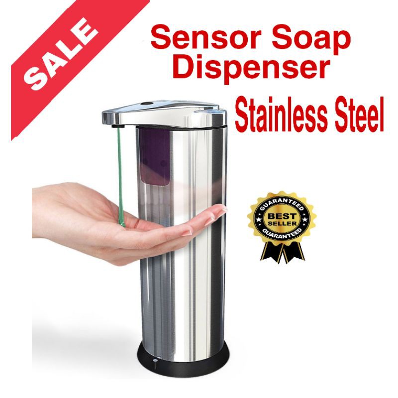 dispenser sabun cuci tangan otomatis stainless steelsoap dispenser automatic