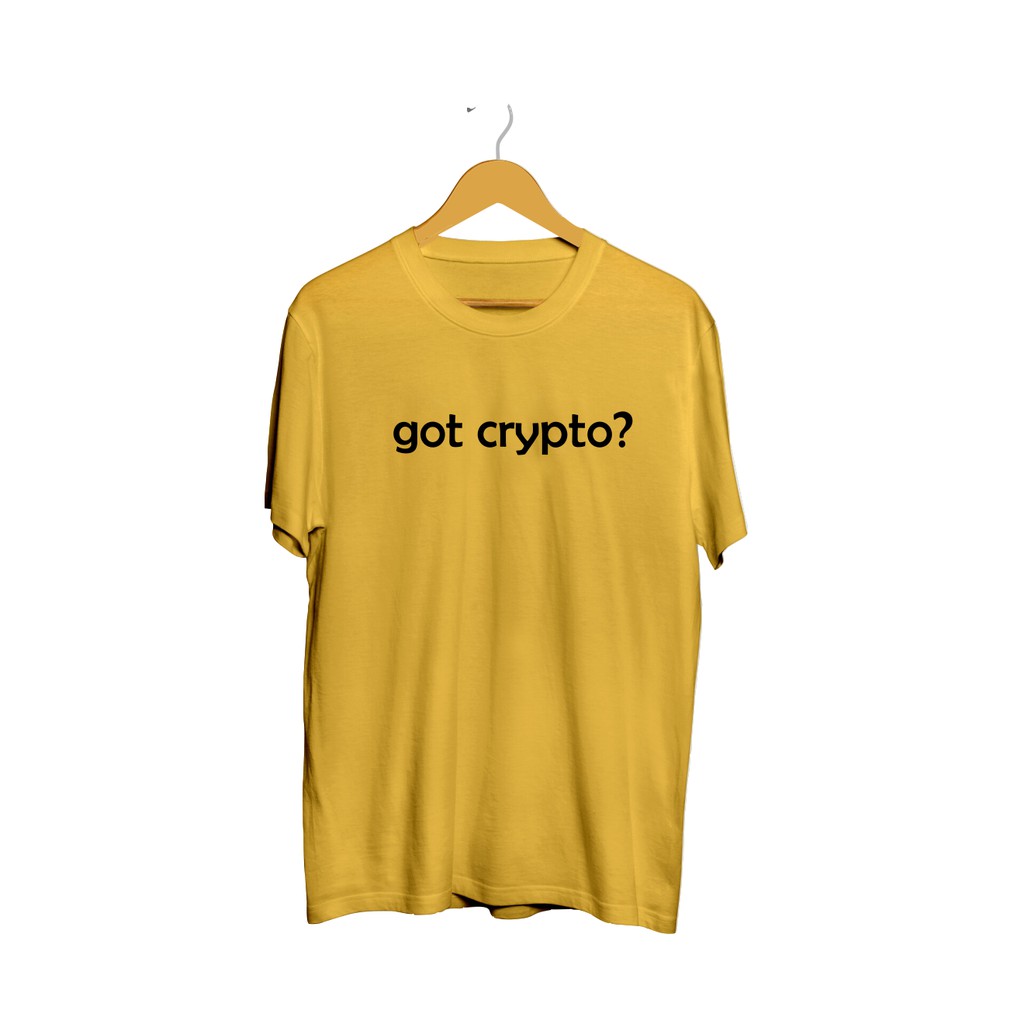 kaos crypto premium / baju crypto / t-shirt distro crypto