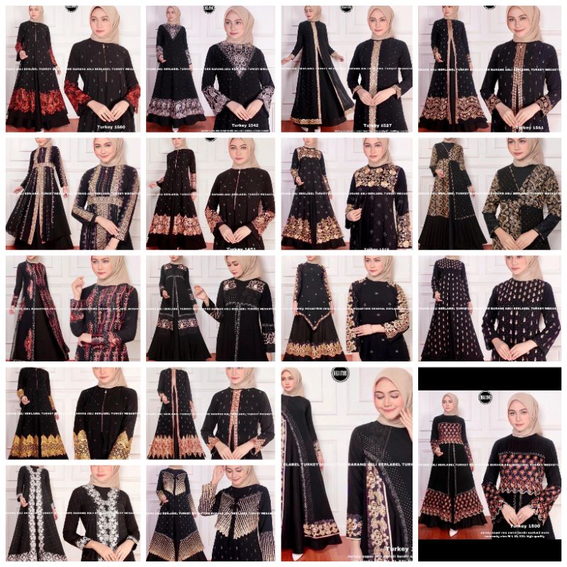 ABAYA // ABAYA TURKEY BY MEGA STORE // ABAYA BORDIR