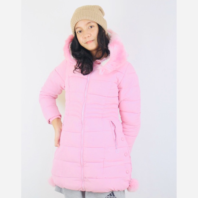 IMPORT MOLLAD Coat Parka Midi Jaket Coat Parka Lapis Bulu Winter Musim Dingin Coat Parka Midi