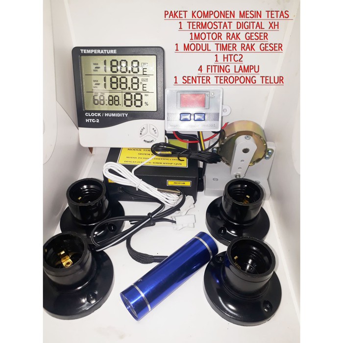 Paket Komponen mesin tetas telur penetas telur full otomatis