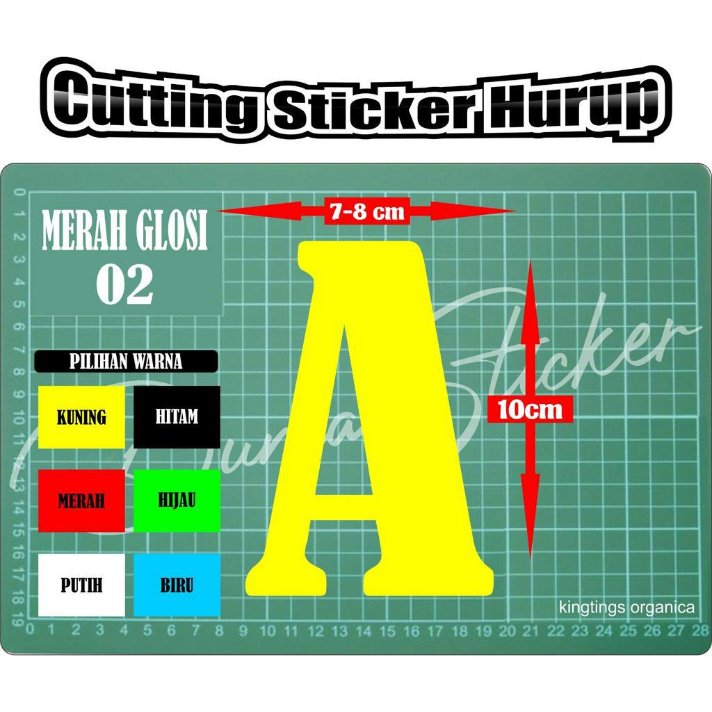 

Sticker Cuting Huruf Warna kuning / Sticker Huruf satu warna / sticker bikin Tulisan- DuniaSticker02