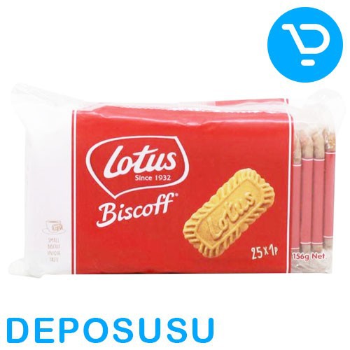 

Bicuit LOTUS BISCOFF 156GR isi 25 pcs