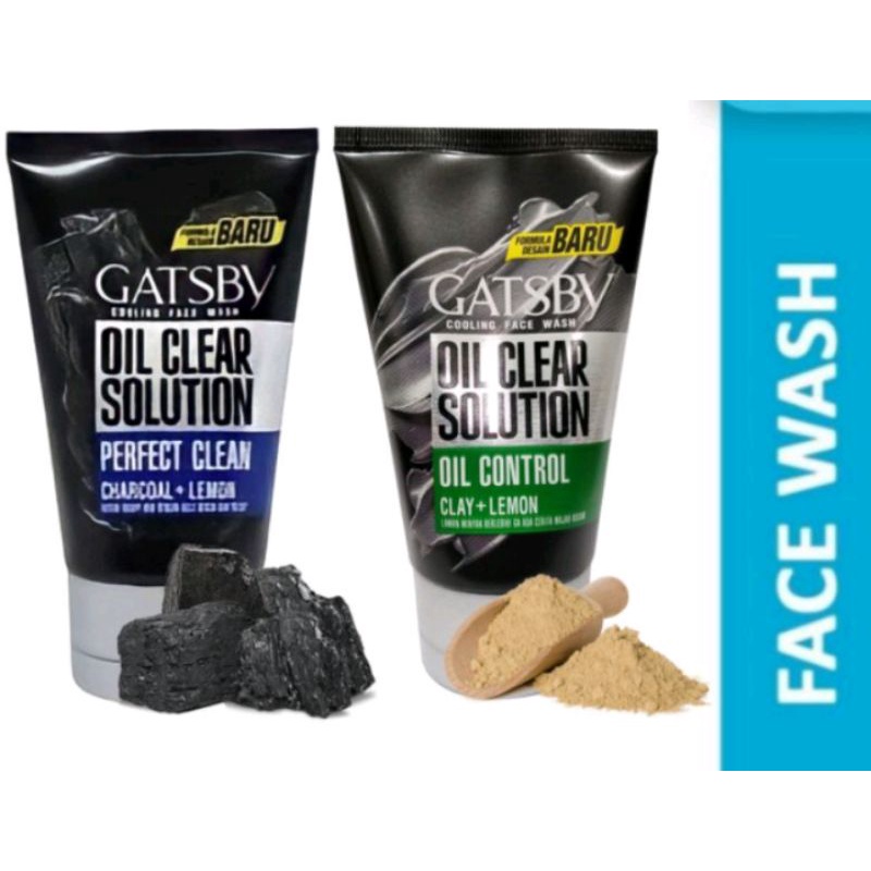 GATSBY Face Wash Sabun Muka Pria 100 ML