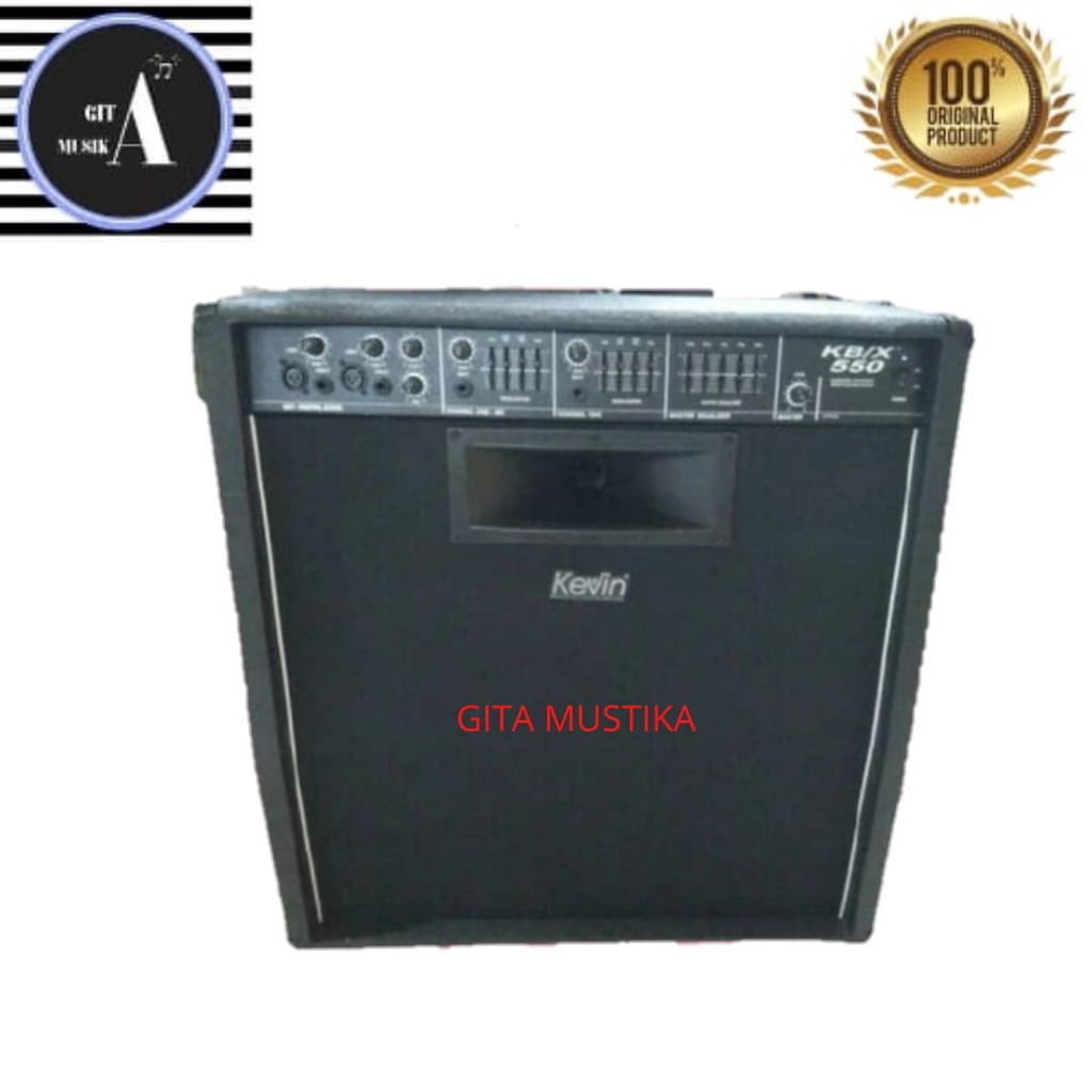 Keyboard Amply 15" + Echo Kevin KBX-550