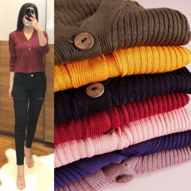 JAKET/ CARDY RAJUT WANITA KEKINIAN