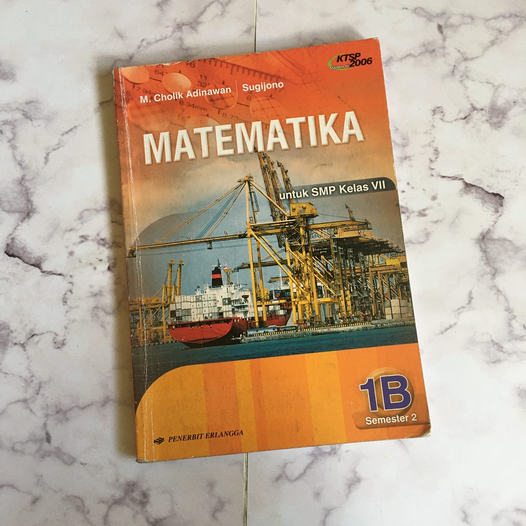 Buku Matematika 1B SMP Kelas 7/VII KTSP 2006 - Erlangga